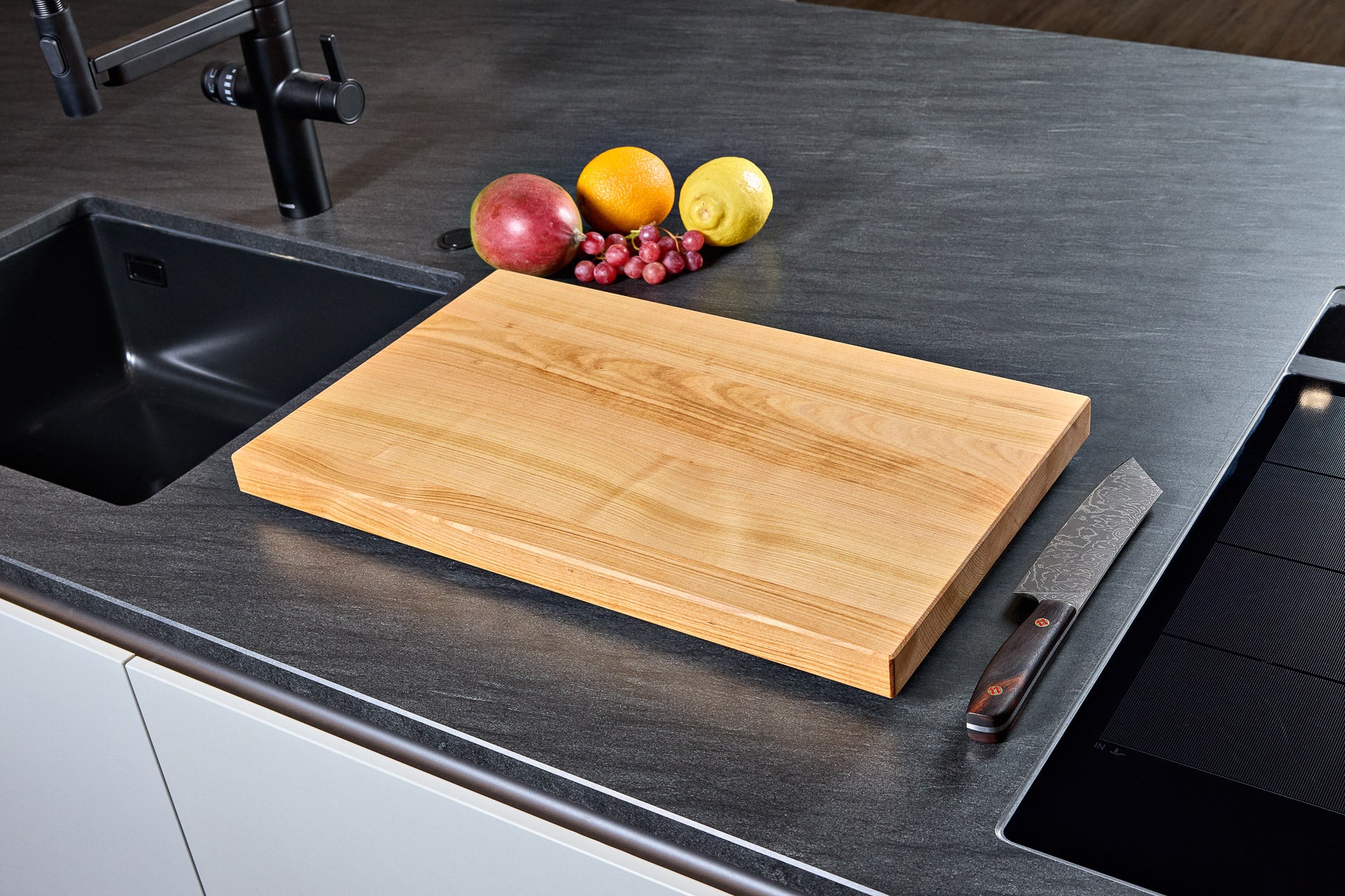 Schneidebrett Längsholz aus Kirsche